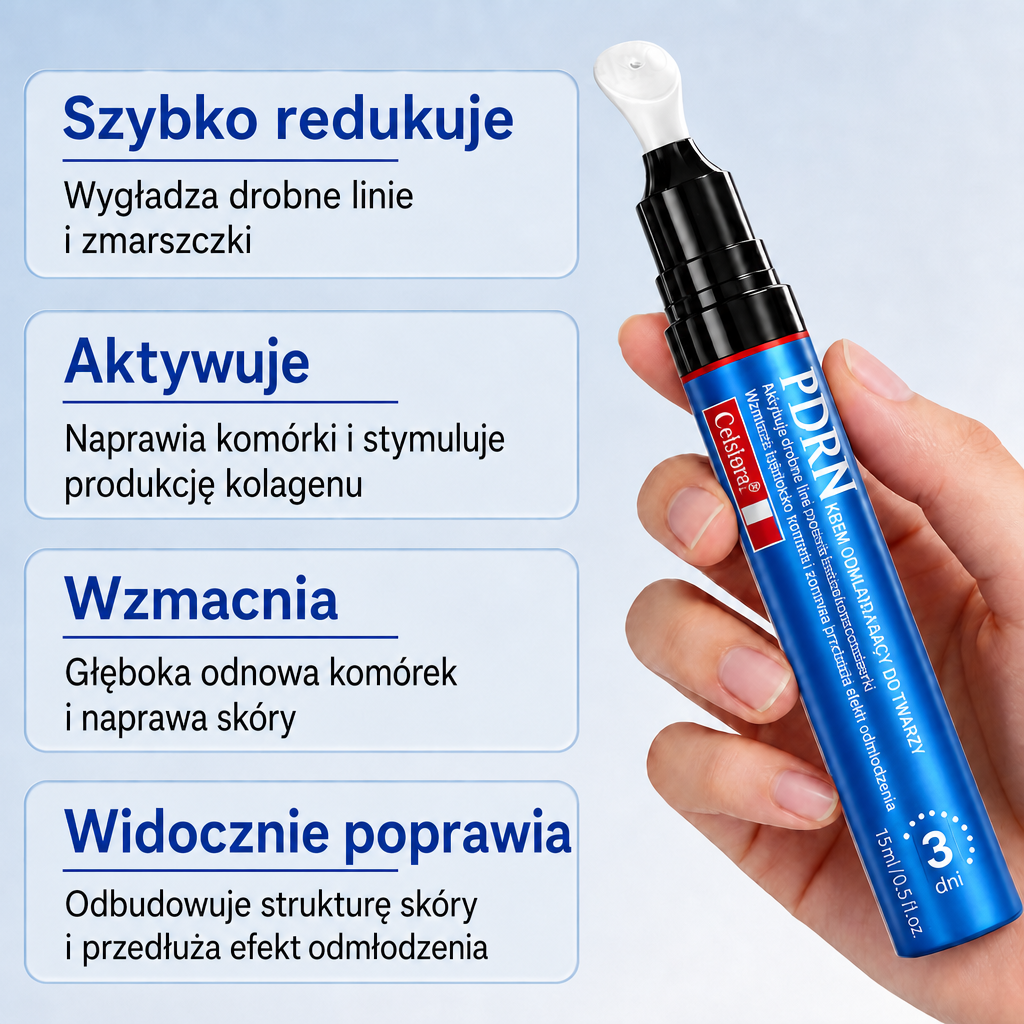 Celsiora® Botox & PDRN przeciw zmarszczkom – krem liftingujący i ujędrniający🧡🧡