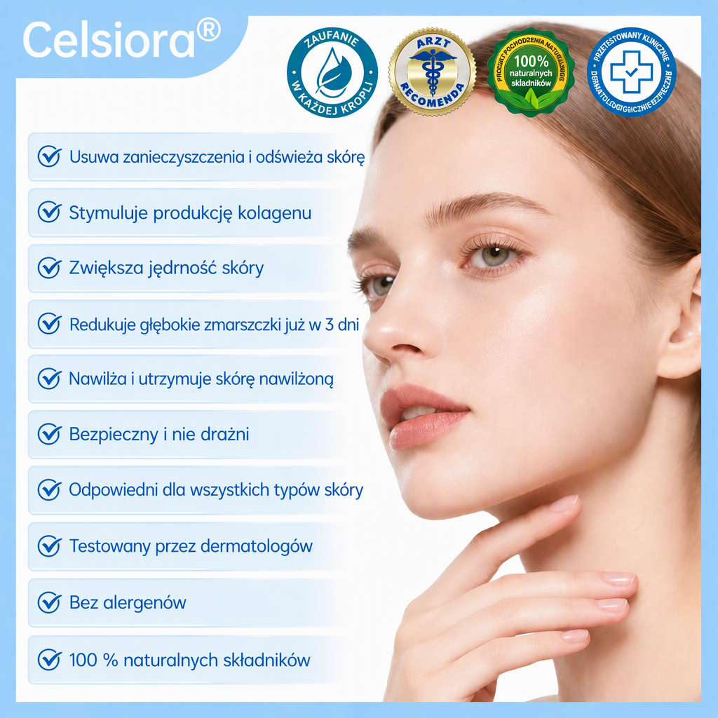 Celsiora® Botox & PDRN przeciw zmarszczkom – krem liftingujący i ujędrniający🧡🧡