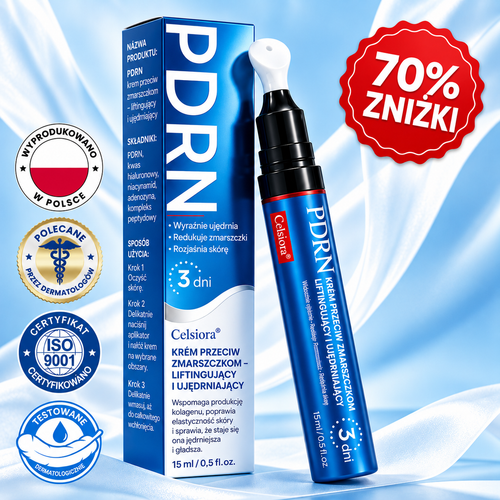 Celsiora® Botox & PDRN przeciw zmarszczkom – krem liftingujący i ujędrniający🧡🧡